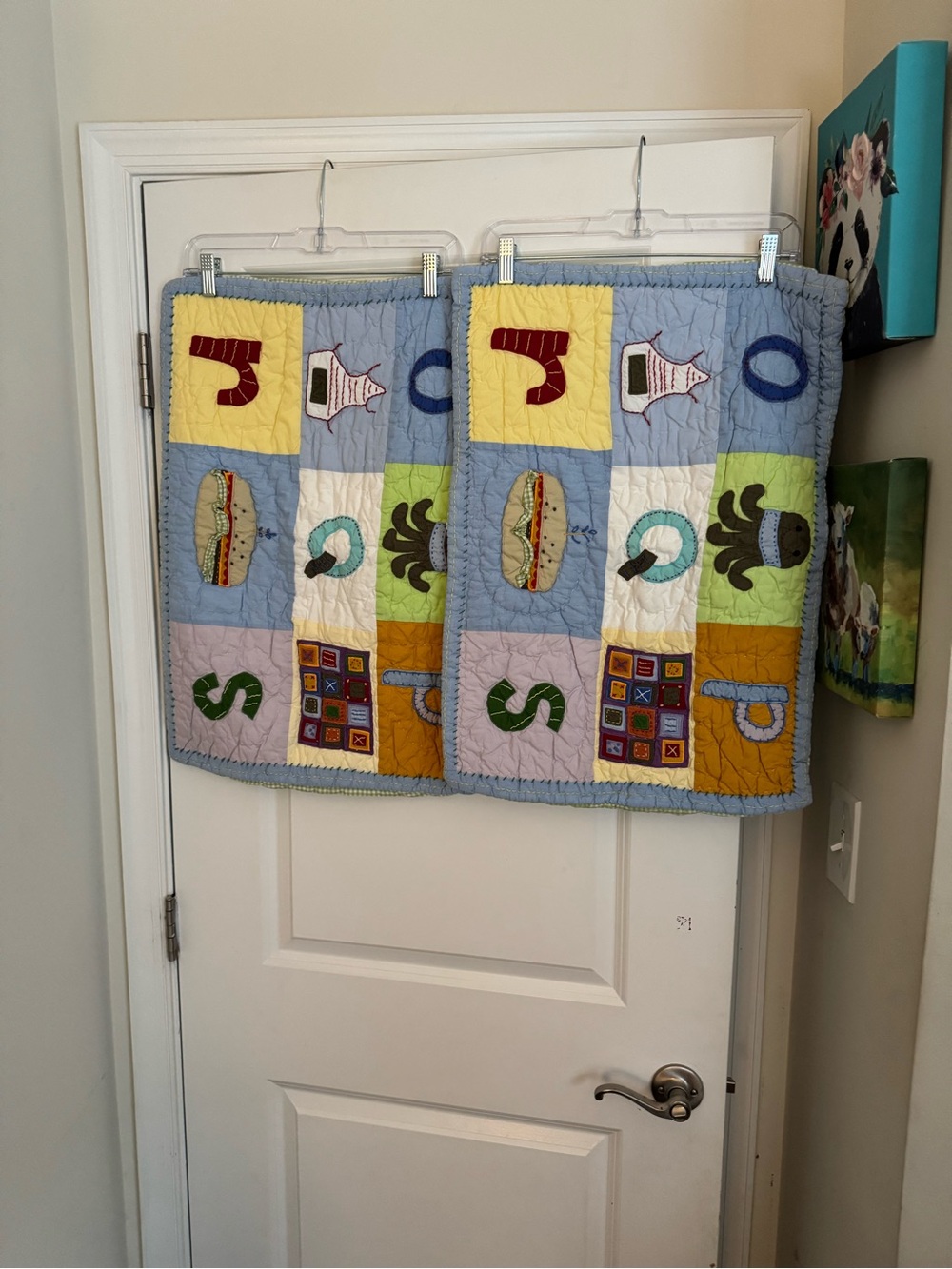 pottery barn kids shams pair